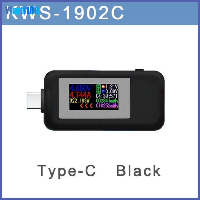 Thiết Bị Kiểm Tra Dòng Điện Màn Hình Màu Kỹ Thuật Số Usb Loại c 24-pin 0.96-inch