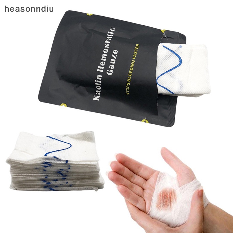 Vải Gạc Kaolin Chiến Thuật Khẩn Cấp Trauma Z-Fold Tan Trong Trường Hợp Khẩn Cấp Cho Quân Đội Ifak