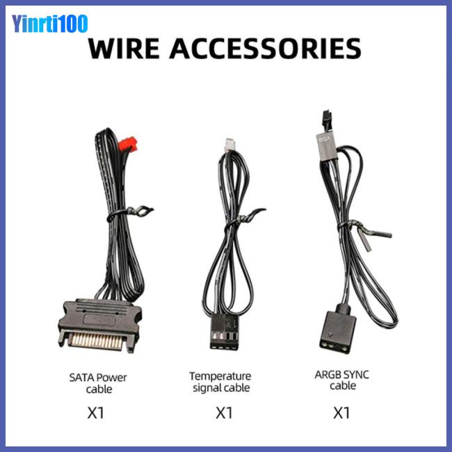 Quạt Tản Nhiệt Điều Khiển Từ Xa Thông Minh 4-pin Pwm 5v 3pin RGB