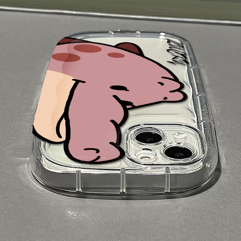 Ốp Điện Thoại Silicon Mềm Trong Suốt Chống Sốc In Họa Tiết Dễ Thương Cho IPhone 14 13 12 11 Pro Max XS X XR 8 + 7 Plus