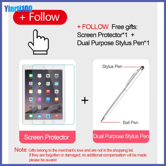 Ốp Bảo Vệ Máy Tính Bảng Bằng Silicon Kèm Ngăn Đựng Bút Từ Tính Xoay 360 Độ Tiện Dụng