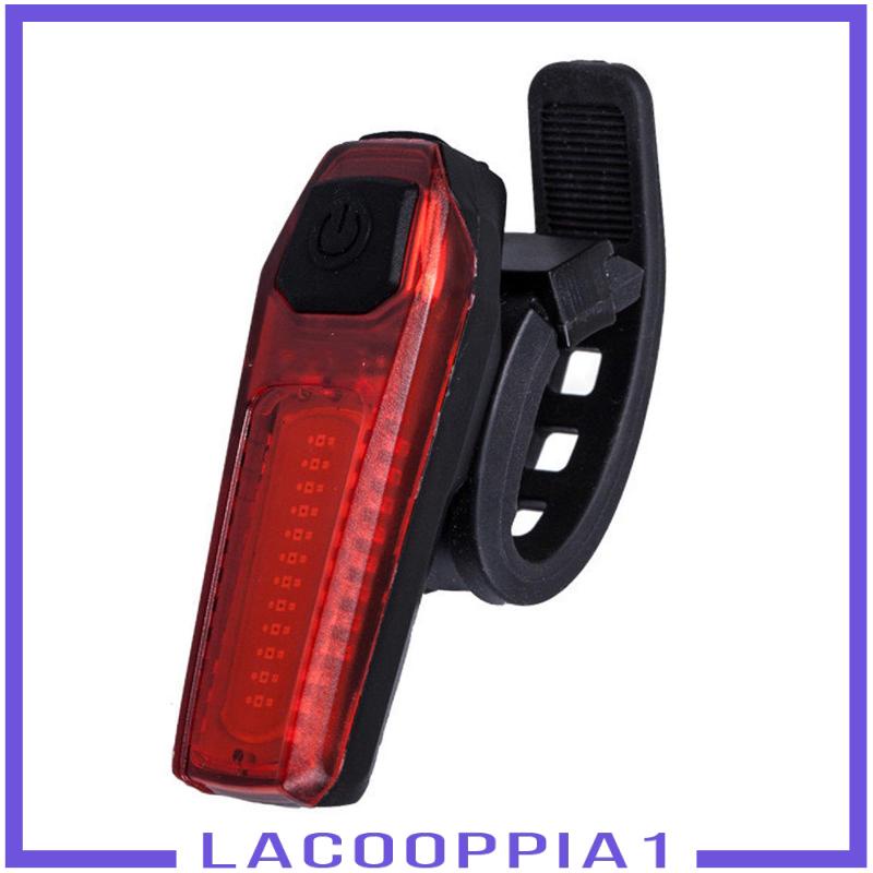 [Lacooppia1] Đèn LED Cảnh Báo Gắn Yên Sau Xe Đạp