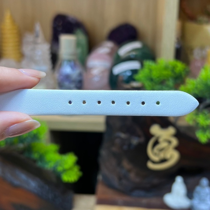 Đồng Hồ Nữ Dây Da Mềm Mặt Tròn Nữ Tính MADELINE Phù Hợp Đi Làm Đi Học Đẹp Mắt