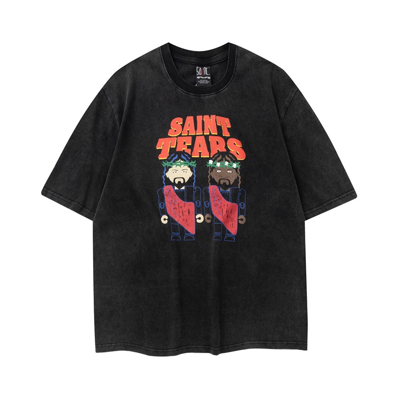 Sai-nt-mich-ael - Áo Thun Tay Ngắn In Hình Đường Phố Cao Cấp Thời Trang Xu Hướng Mới Nhất Cho Nam Và Nữfhkyyr