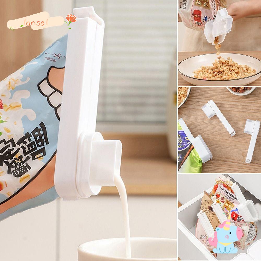 Dụng Cụ Kẹp Túi Thực Phẩm Tươi Mới Sắp Xếp Gọn Gàng Cho Nhà Bếp Kẹp Miệng Túi Thực Phẩm Bằng Nhựa Tiện Dụng