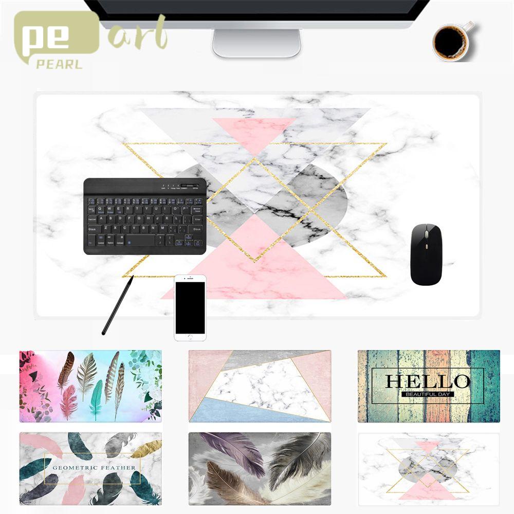 .Thảm Lót Bàn Phím Máy Tính Bằng Cao Su Kích Thước 90 * 40cm Tiện Dụng