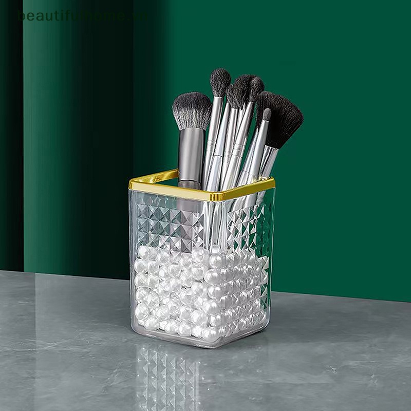 Giá Đỡ Cọ Trang Điểm Chống Bụi Tiện Dụng Chất Lượng Cao