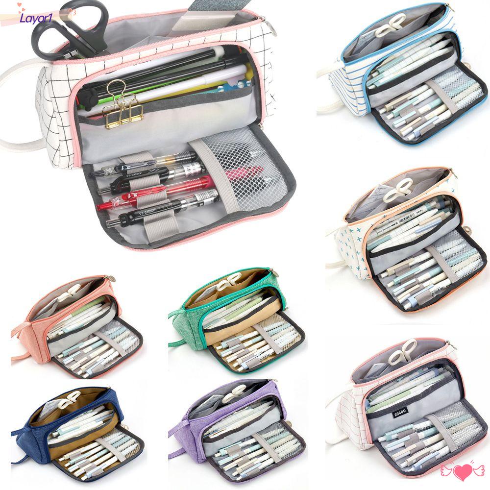 Túi Đựng Bút / Mỹ Phẩm Cỡ Lớn Thiết Kế Xinh Xắn Tiện Dụng 1