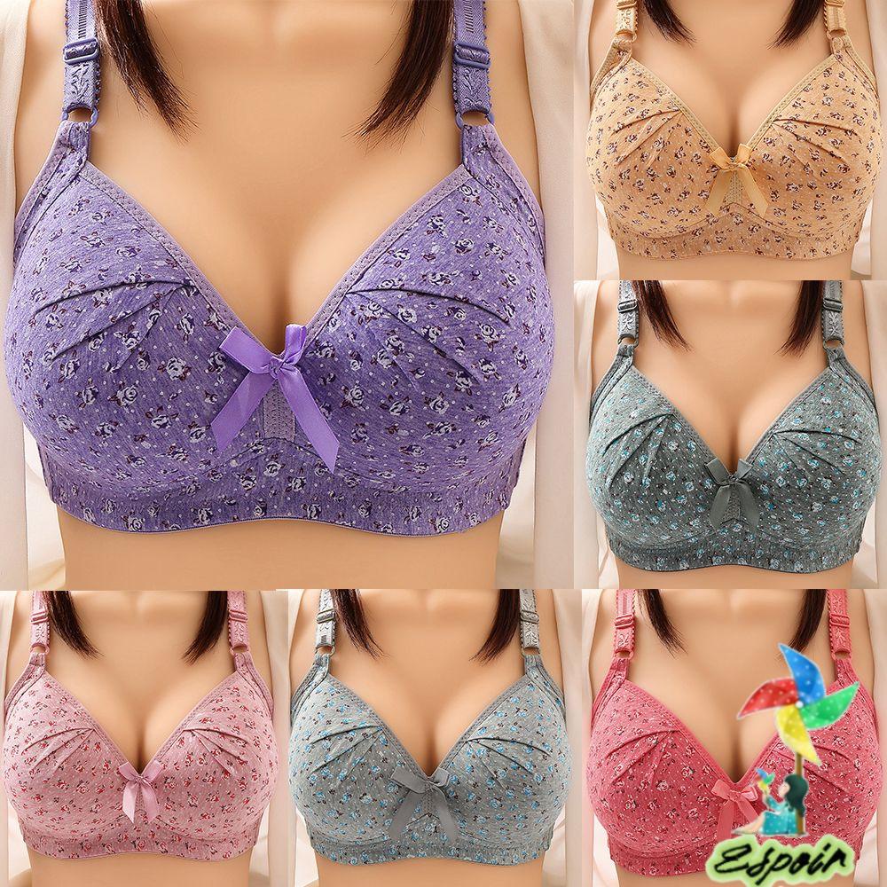 Áo Ngực Không Gọng Mềm Mại Mỏng Thoáng Khí Cỡ Lớn Thời Trang Quyến Rũ Cho Nữ