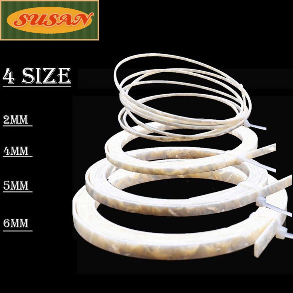 1 / 2 Dây Đàn Guitar / Bass / Ukulele Bằng Nhựa 3 Màu Tùy Chọn Tiện Dụng