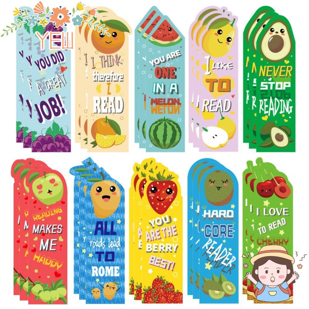 Set 30 Bookmark Bằng Giấy Thiết Kế Độc Đáo Sáng Tạo