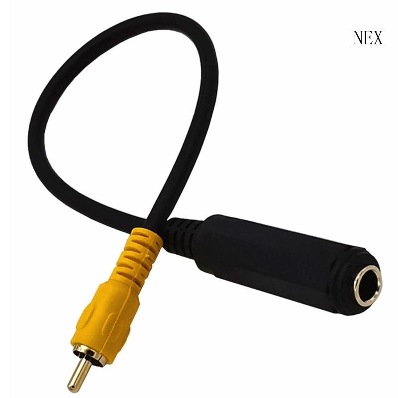 Cáp Nối Dài Đầu Vào 1 4 Đầu Ra RCA 6 35mm