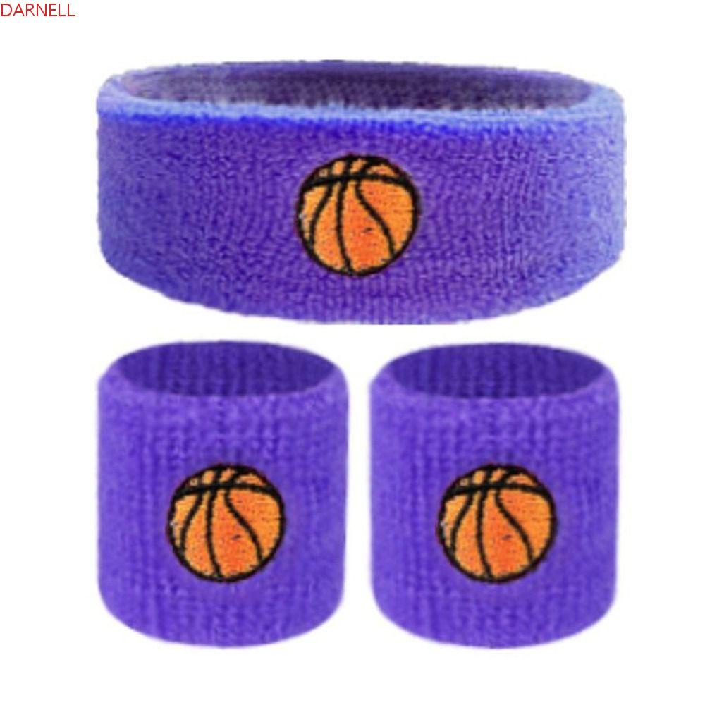 Darnell Băng Đô Thể Thao Cotton Co Giãn In Họa Tiết Hoạt Hình Nhiều Màu Sắc Cho Bé