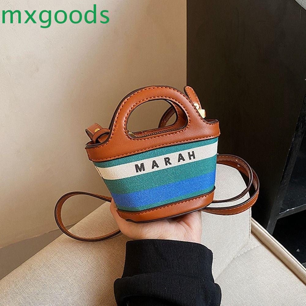 Túi Đeo Chéo Mini Bằng Da PU In Chữ Thời Trang Dành Cho Nữ