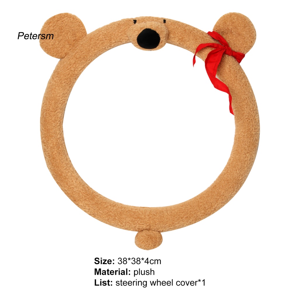 Vỏ Bọc Vô Lăng Bằng PP Phủ Lông Chống Mài Mòn Thông Dụng Cho SUV