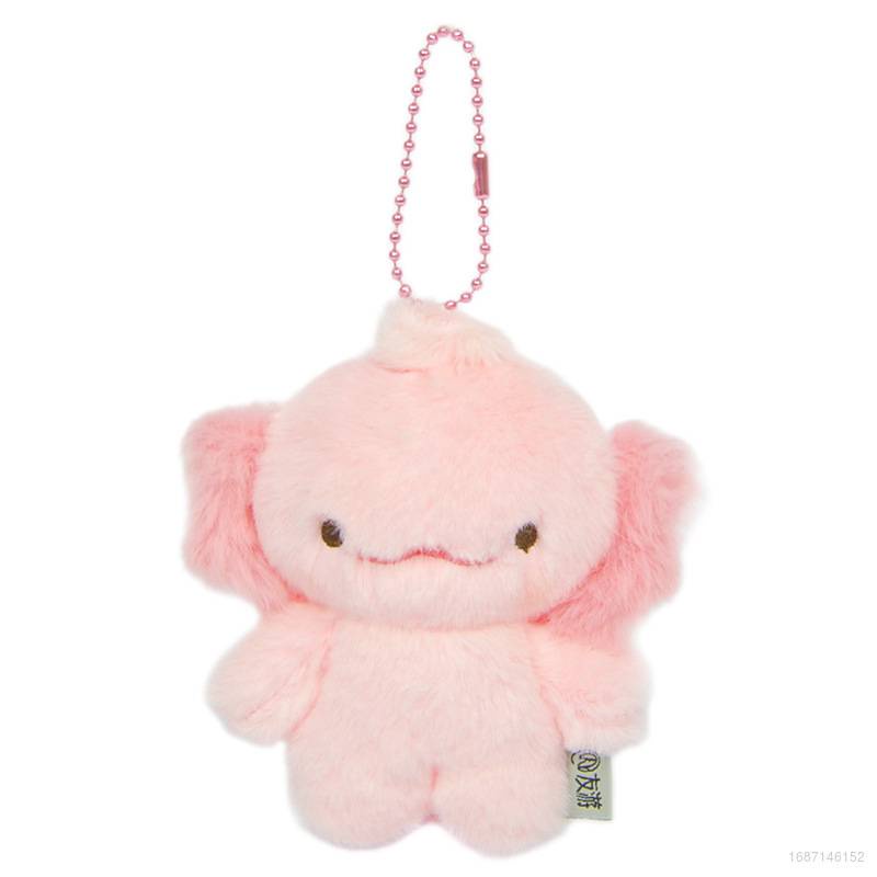Thú Nhồi Bông Jason Axolotl Hình Khủng Long Salamander Mexico Cho Bé Gái