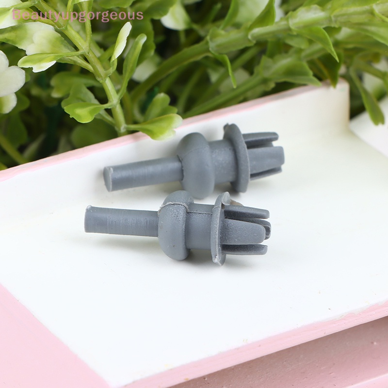 Set 10 Móc Nhựa Màu Xám Cho C2 C3 / Cốp Xe Hơi