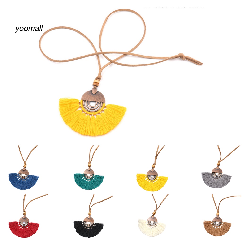 Vòng Cổ Tua Rua Bằng Hợp Kim Phong Cách Bohemian Thời Trang Cho Nữ