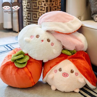 Thỏ nhồi bông mềm mại xinh xắn