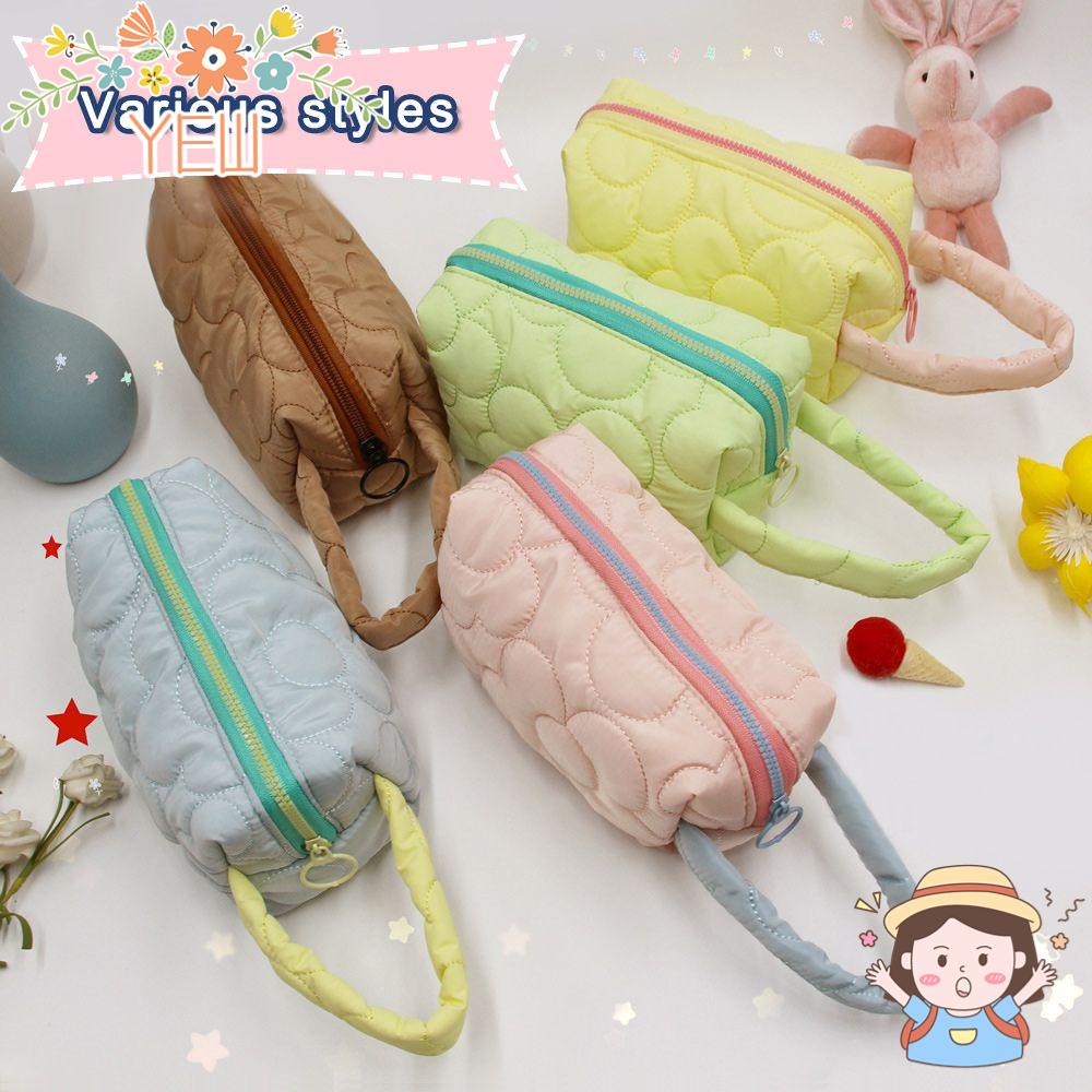 Túi Đựng Bút Bằng Vải Canvas Thiết Kế Dễ Thương Tiện Dụng