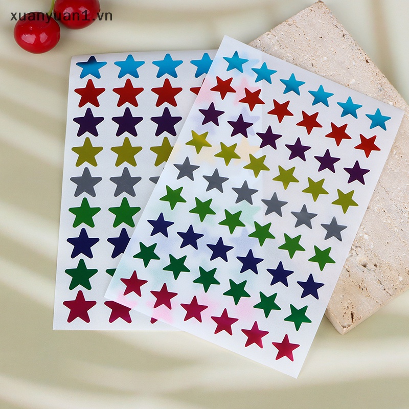 Xuan Set 10 Tấm Nhãn Dán Mini Dùng Làm Phần Thưởng Giáo Viên Mẫu Giáo