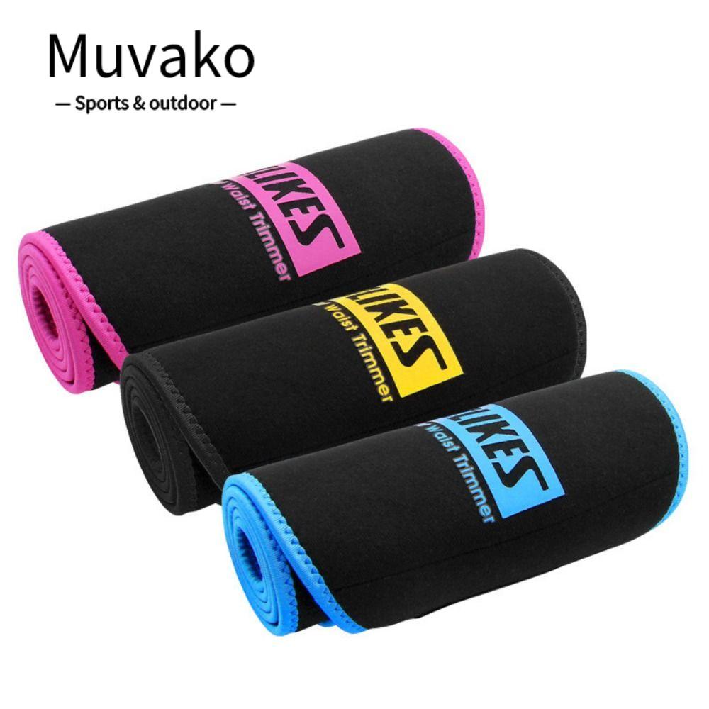 MUVAKO Đai Đeo Hông Tập Thể Thao Thấm Hút Mồ Hôi Tùy Chỉnh Tiện Dụng Cho Nữ