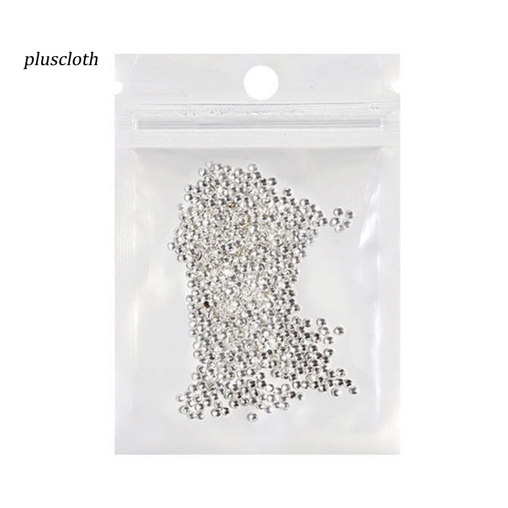 Set 1000 Hạt Kim Loại Tròn Trang Trí Móng Tay / Điện Thoại DIY