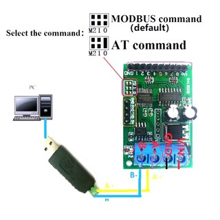 Mô Đun 8 Kênh RS485 Cho Modbus Và AT Command