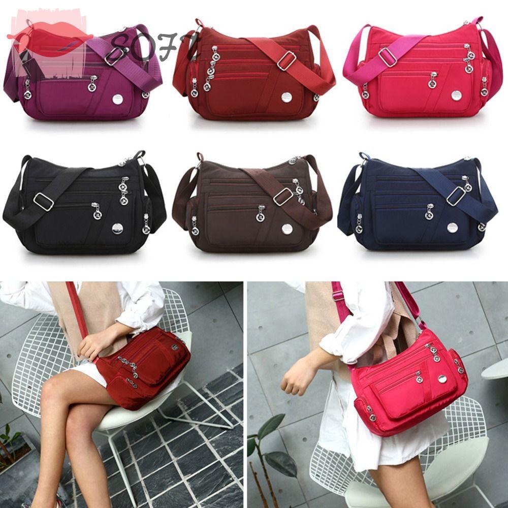 Túi Đeo Chéo Nhiều Ngăn Tiện Dụng Dành Cho Nữ