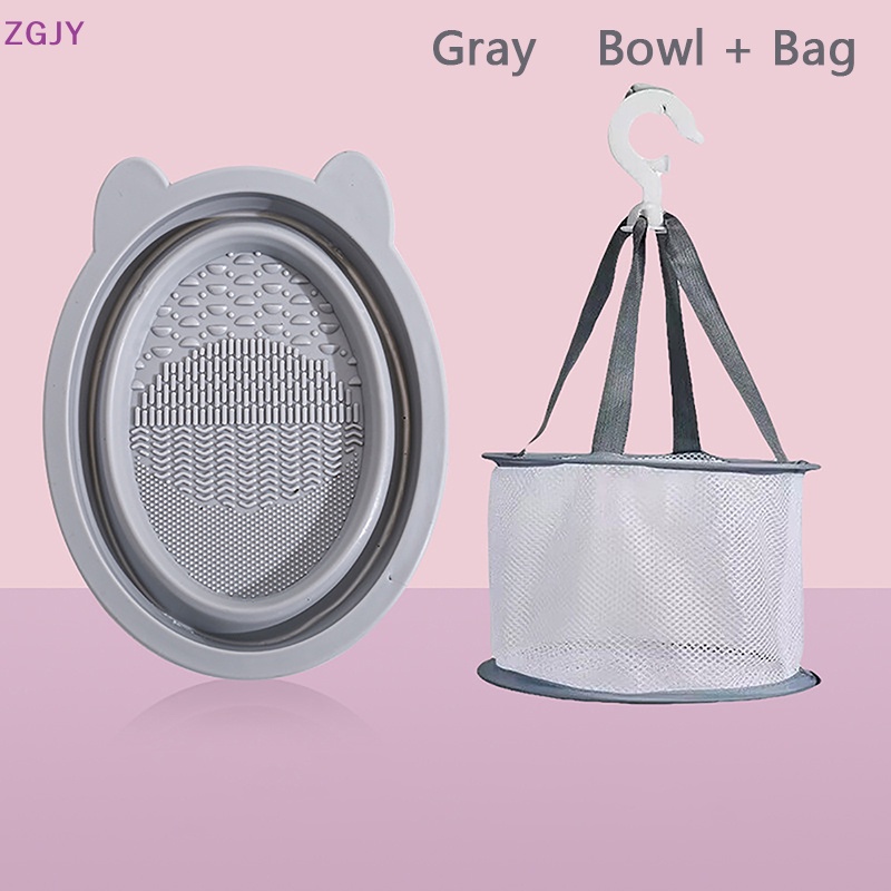 Miếng Silicone Vệ Sinh Cọ Trang Điểm Có Thể Gấp Gọn Tiện Lợi Mới