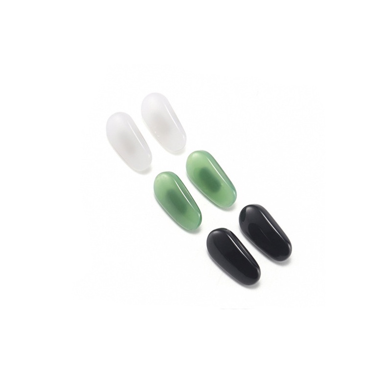 Đệm Mũi Gắn Mắt Kính Chống Áp Lực Chống Trượt Bằng Ngọc Bích Giả / Đệm Mũi Phong Cách Tối Giản