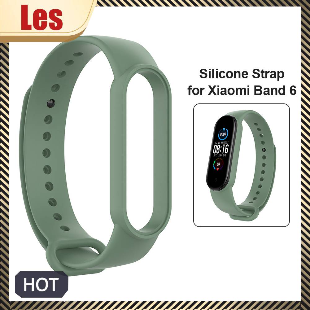 Dây Đeo Silicone Cho Đồng Hồ Thông Minh Mi Band 6 / 6 NFC / 5 / 5 NFC