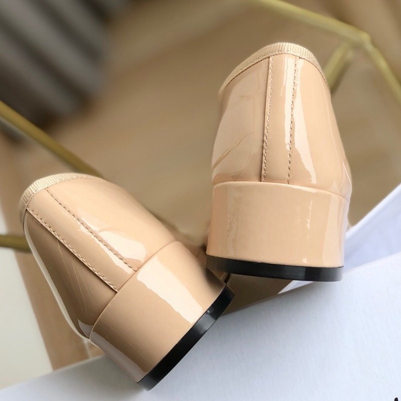 Repetto Giày Búp Bê Da Thời Trang Xinh Xắn Dành Cho Nữ
