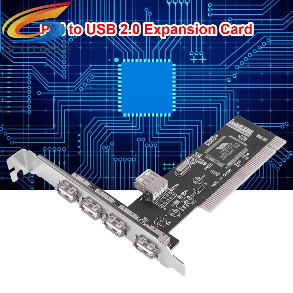 Thẻ Mở Rộng 4 Cổng USB 2.0 PCI 480Mb / s PCI