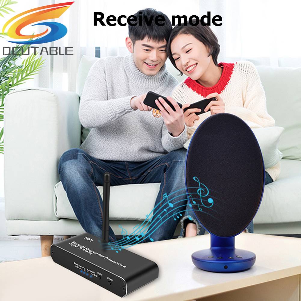 Thiết Bị NhậN TruyềN Âm Thanh Bluetooth D09 Không Dây KèM Phụ KiệN