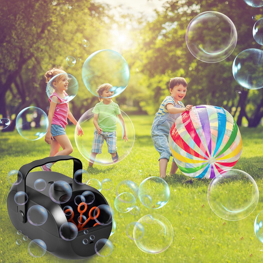 Máy Thổi Bong Bóng Tự Động 4800 + Mỗi Phút Cho Trẻ Em