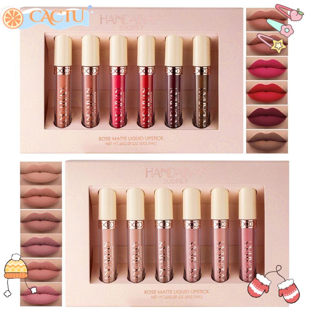 CACTU Son Môi Chống Thấm Nước Lâu Trôi Cho Nữ