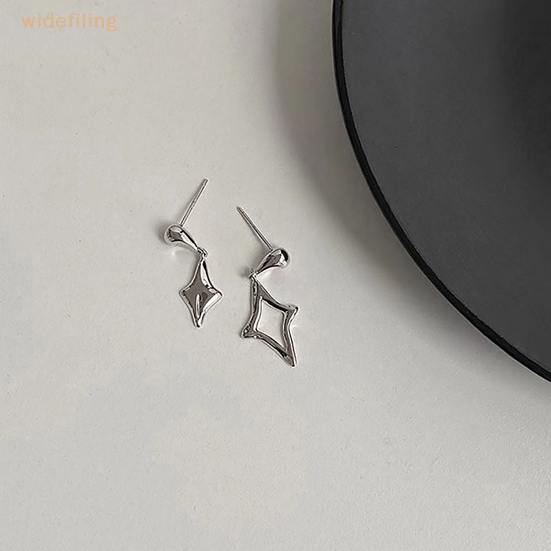 Bông Tai Bạc Hình Ngôi Sao Thời Trang Dành Cho Nữ