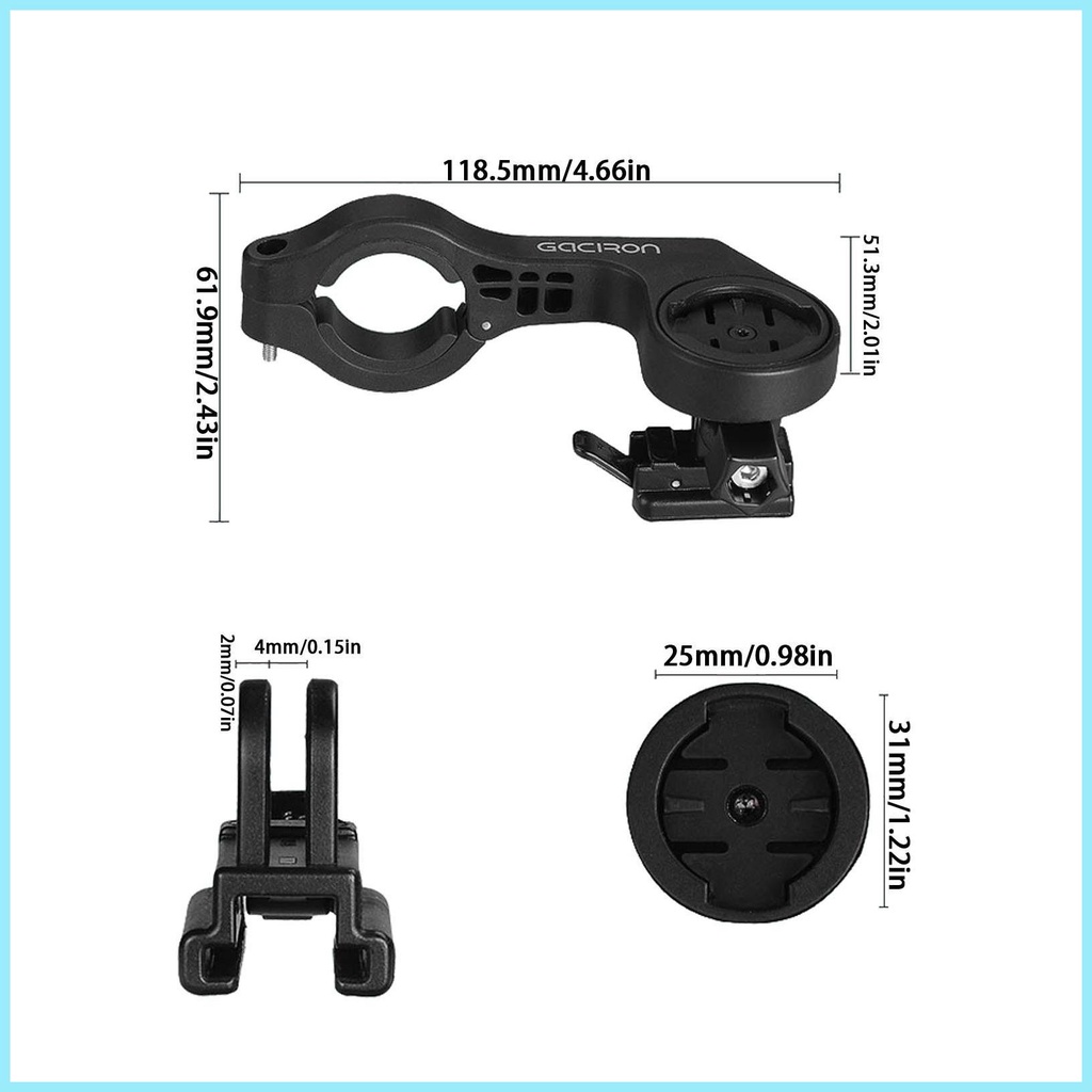 Giá Đỡ Máy Ảnh Mở Rộng Gắn Tay Lái Xe Đạp Thông Dụng Có Thể Điều Chỉnh