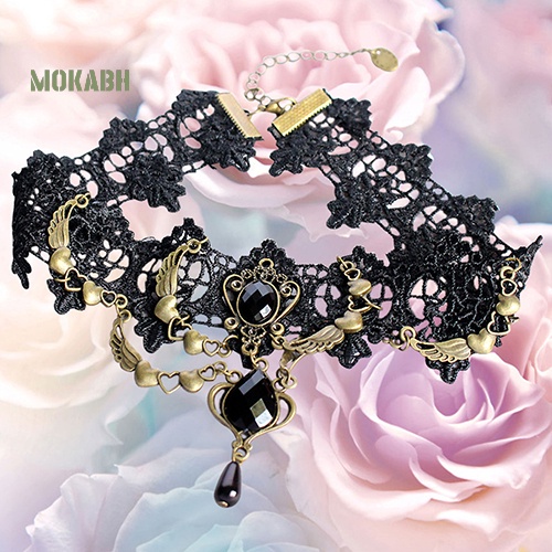 [Mok Abh] Vòng Cổ Choker Phong Cách Steampunk Vintage