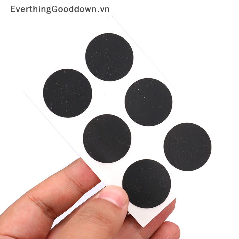 Everthinggooddown Set 30 Miếng Vá Lốp Xe Đạp Nhanh Khô Không Keo