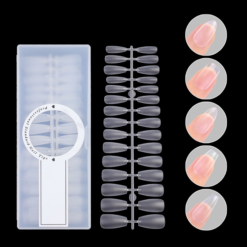 Misscheering 2023 Hộp 300 Móng Tay Giả Siêu Mỏng Không Để Lại Dấu Vết