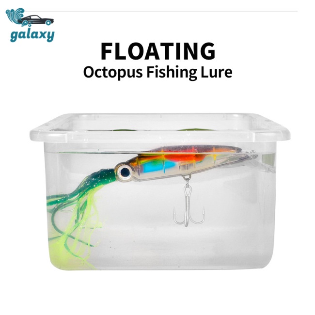 Galaxy Mồi Giả Nhử Cá Hình Bạch Tuộc 14cm / 40g Bằng Nhựa Cứng