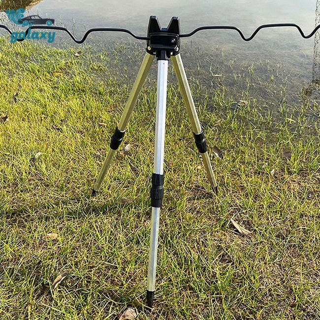 Galaxy Giá Đỡ Cần Câu Cá Bằng Hợp Kim Nhôm Dày Dặn Có Thể Gấp Gọn Tiện Dụng