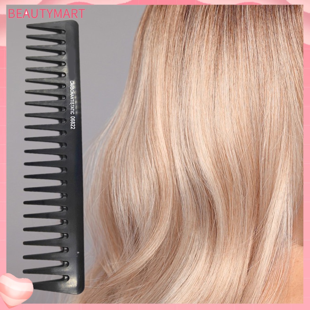 Lược Chải Tóc Răng Thưa Chống Tĩnh Điện Chuyên Dụng Cho Tiệm Cắt Tóc