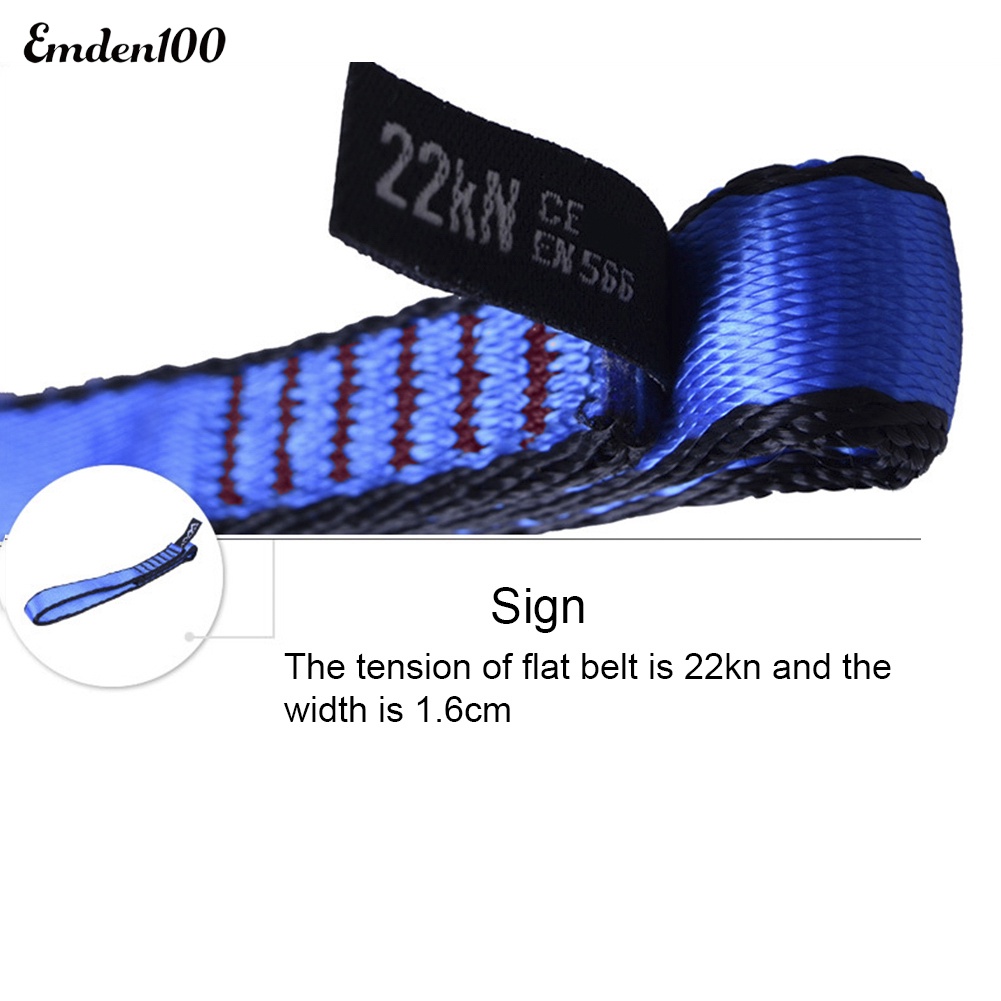 Dây Đai Nylon Chịu Lực 22KN Cho Hoạt Động Leo Núi Ngoài Trời