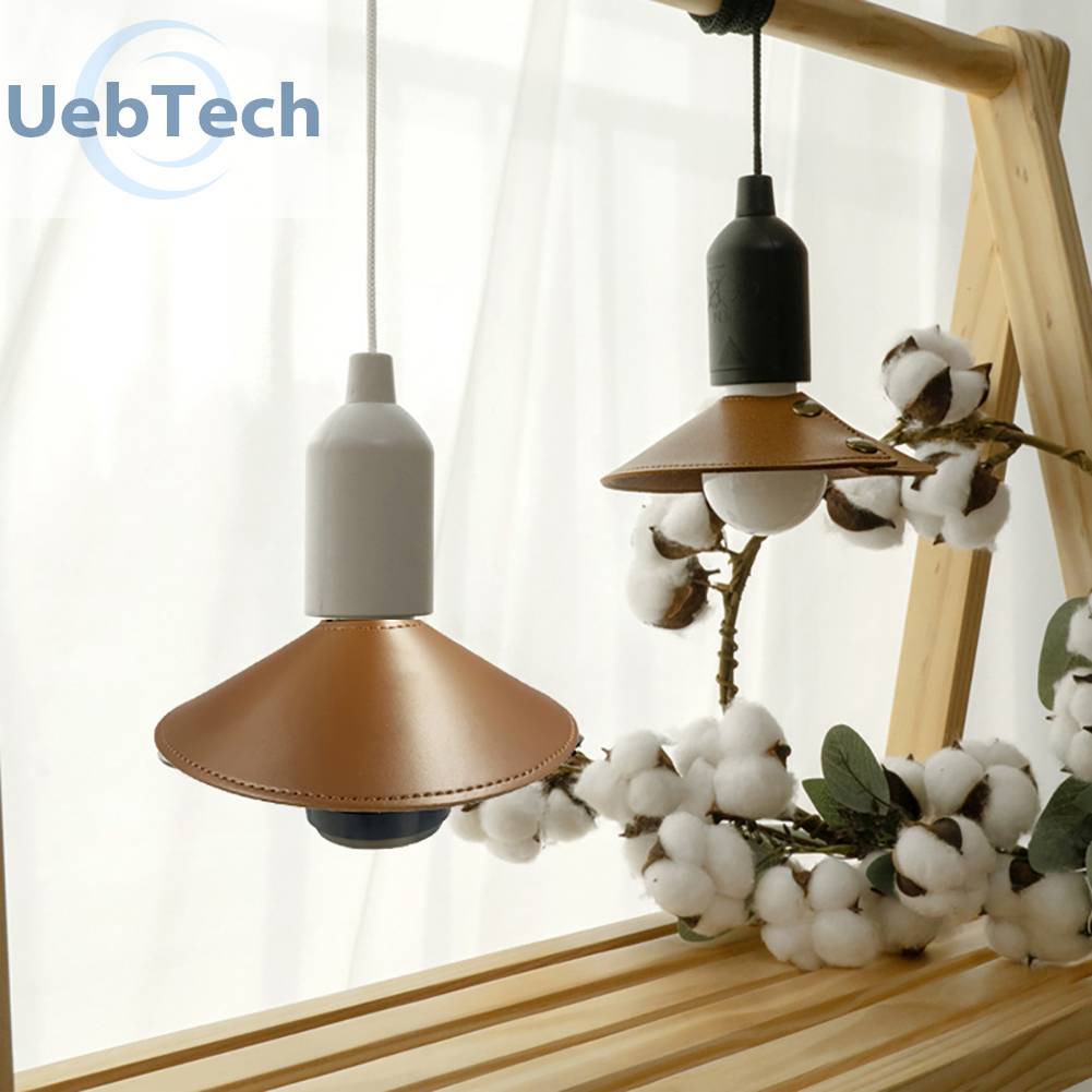 Chụp Đèn Bằng Da PU Dùng Trang Trí Phong Cách Vintage