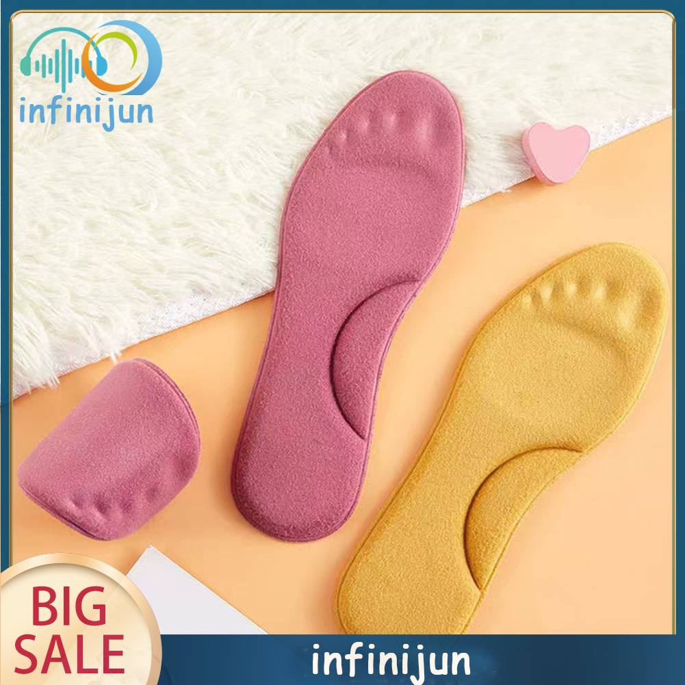 Đế Lót Giày Tự Sưởi Ấm Thấm Hút Mồ Hôi Chống Trượt