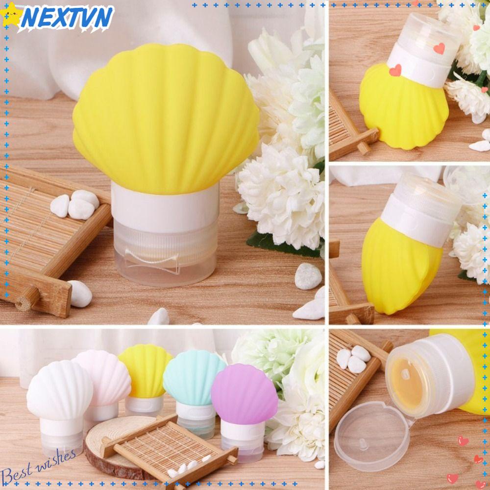 NEXTVN Chai Nhựa Silicone 40 / 90ml Có Thể Đổ Đầy Tiện Dụng