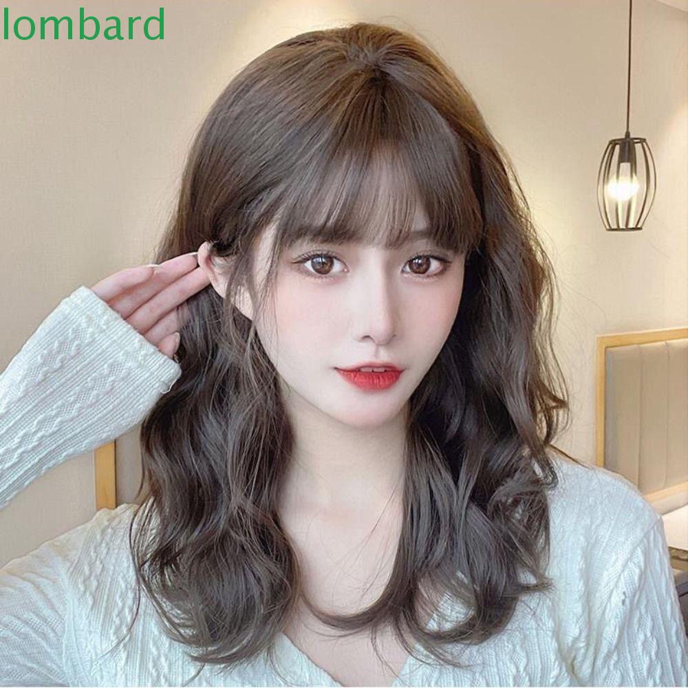 LOMBARD Bộ Tóc Giả Kiểu Bob Bằng Sợi Tổng Hợp Cách Nhiệt Dành Cho Nữ